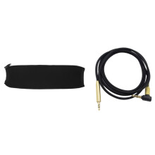 Zipper Headband Cover Case for Technica ATH MSR7, MSR7NC, MSR7BK, MSR7GM, M50 & Audio Cable for Y40 Y50 Y45