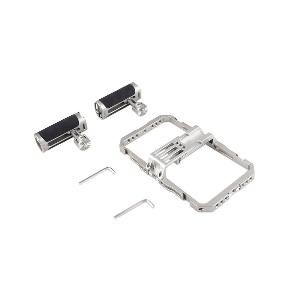 Handheld Stabilizer Video Stabilizer With Dual Handle Wireless Mic Clip Slot 4712099273819
