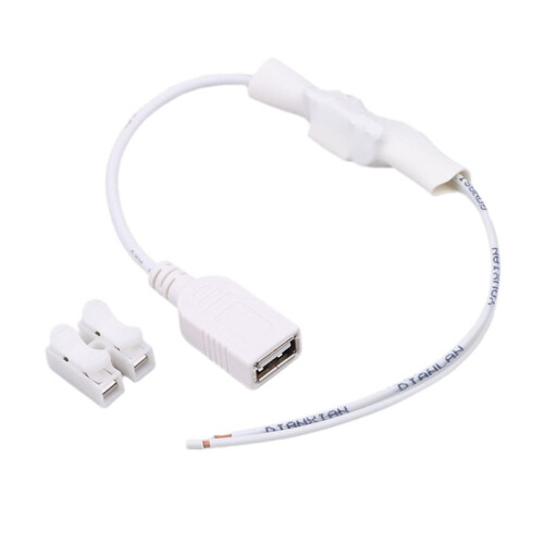AC 220V to  5V/1A 5W Wifi Camera DIY Monitorn Female USB Adapter Connector Isolation Module Stabilized Module 1