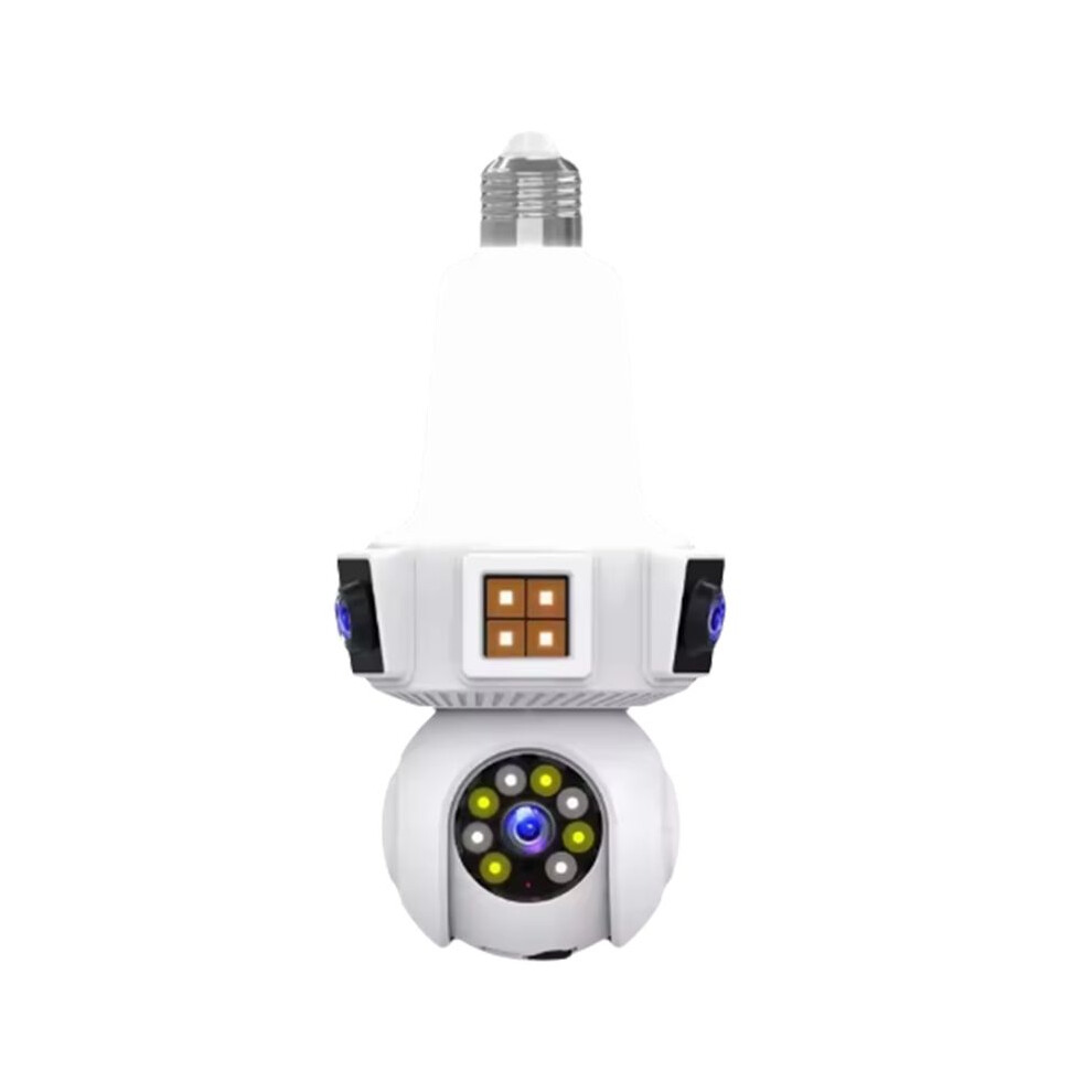 Dual Lens Home Wireless Wifi E27 Cameras Cctv Camera Ir Night Vision Network Security Ip Camera 6031778799463