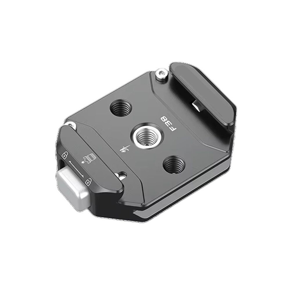 F38 Multi-Hole Quick Release Base Universal Dslr Camera Gimbal Arcaswiss Quick Adapter 1/4Inch 3/8Inch Black 6031190011693