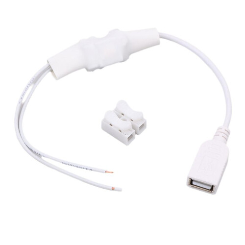 AC 220V to  5V/1A 5W Wifi Camera DIY Monitorn Female USB Adapter Connector Isolation Module Stabilized Module