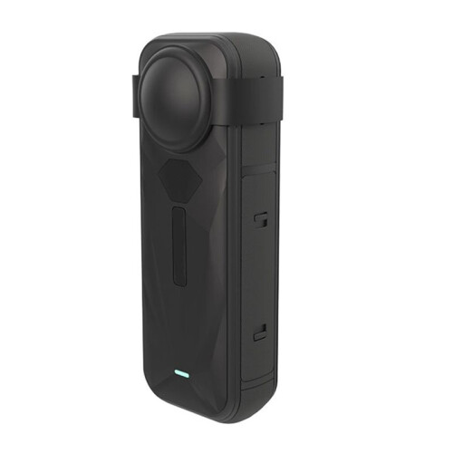 Silicone Protective Case for  X5 with Lens Cap Shockproof Sleeve Protective Sleeve Camera Protective Cover Black 2