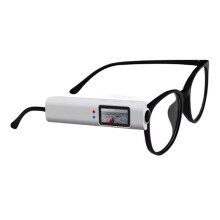 1080P HD Glasses Camera WiFi Digital Camera 0.96in Wearable Eyeglasses Camera for Hiking Bike White