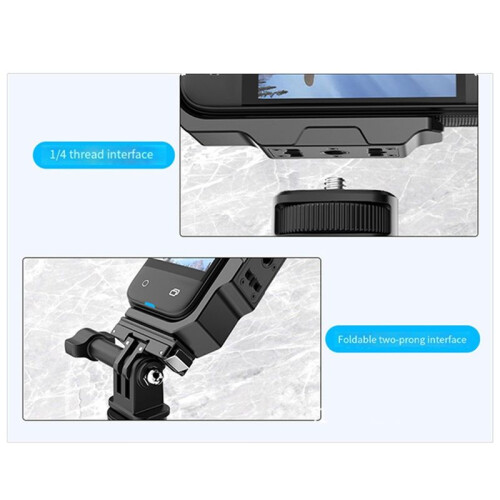Support de Caméra pour  X4, Orientation Verticale/Horizontale, Accessoires de Caméra de Sport, Support Magnétique. 2