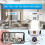 Dual Lens  Home Wireless Wifi E27 Cameras  Cctv Camera IR Night Vision Network Security IP Camera 6