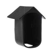 Wasserdichte SilikonhüLle für 2C ÜBerwachungskamera SchutzhüLle Skin Outdoor Kamera ZubehöR (Schwarz)