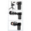 Cell Phone Universal Thread A Stretch Clip Telescope Double Hole Clip 1/4 Screw Stretch Clip Multifunctional Bracket 10