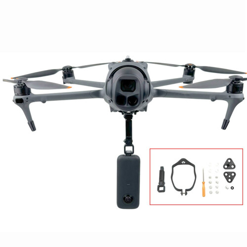 Support D'Extension 2 en 1 pour   4 Pro, Support de Montage pour Caméra D'Action pour  X5/, Accessoires D'Installation. 1