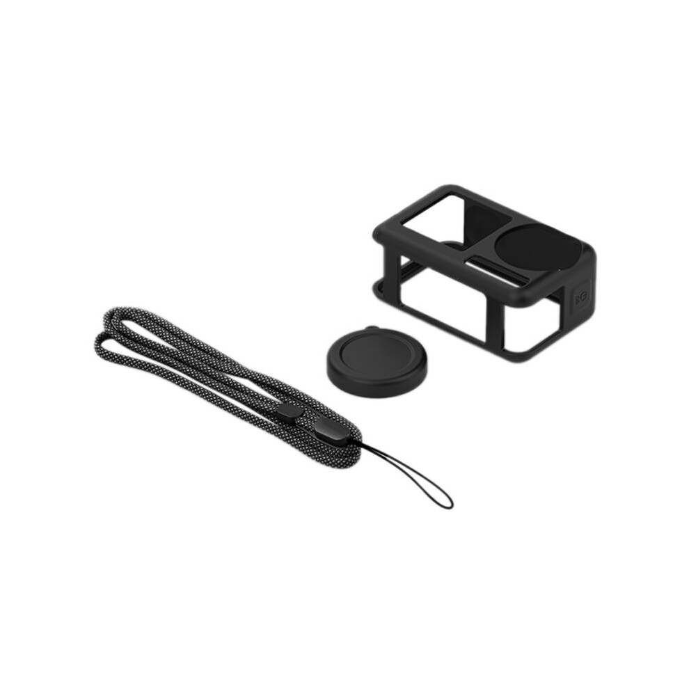 Soft Silicone Case For Osmo Action 3 4 5Pro Lens Cap Camera Drop Proof Protective Case For Action 3 4 5Pro 4712128570315