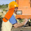 Hard Hat Sun Shield Mesh Neck Shade  Visibility Reflective UV Protection Orange1 2