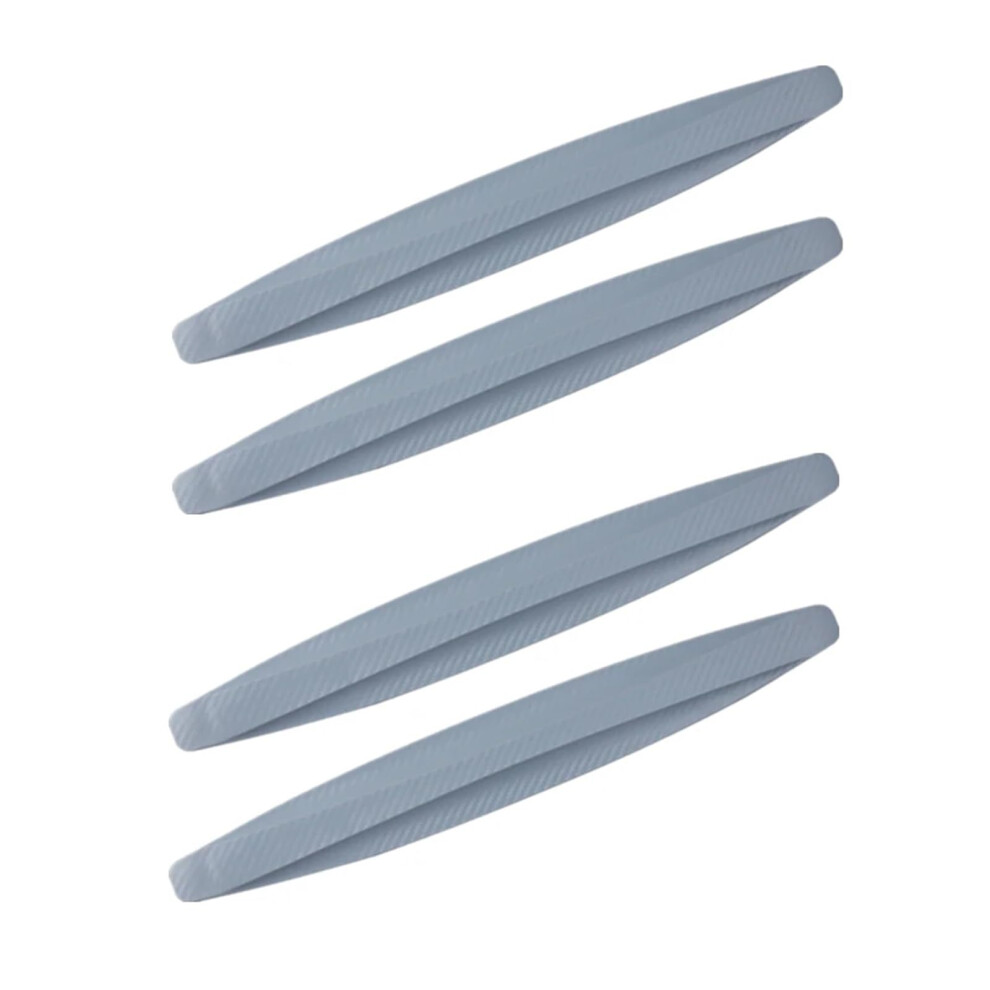 Liwei Store Car Bumper Protector, Scratchresistant Strips, 4Pcs Gray 9382693668592