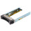 Bandeja para HDD em metal resistente, suporte para disco rígido de 2,5 polegadas com interface SAS/SATA para servidores IBM e Lenovo, montagem 6