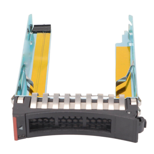 Bandeja para HDD em metal resistente, suporte para disco rígido de 2,5 polegadas com interface SAS/SATA para servidores IBM e Lenovo, montagem 2