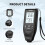 Paint Gauge Unit Conversion Coating Thickness Meter LCD Display Digital Thickness Gauge 02000um White 2