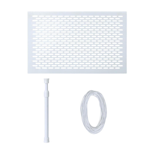 Pool Leaf Skimmer Net Set, Protective Grille for Above Ground Pools, Lightweight