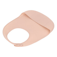Waterproof Baby Bibs in Pink 10-72 Months Soft Silicone Easy Clean