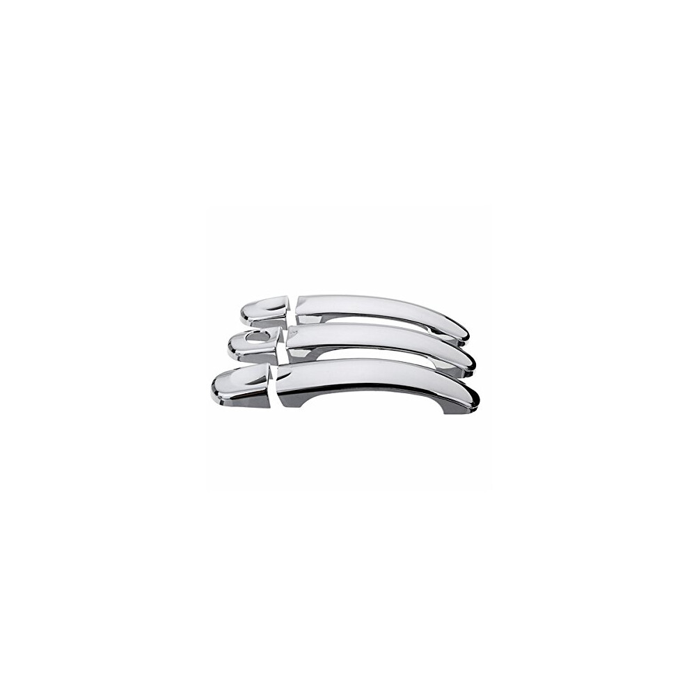 Chrome Door Handle Cover Set For Vw Transporter T5 Caravelle Caddy 0309, Pack Of 6 9347817981391
