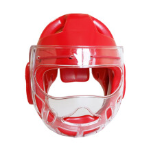 Karate Headgear Breathable Face Cover For Children And Adults, Lightweight MMA Kickboxing Muay Thai Boxing Helmet XS