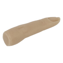 2pcs Dark Silicone Training Finger for Nail Art Tattoo Acupuncture