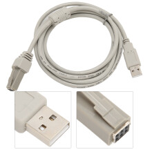 Cable USB 2.0 para escáner de 1,7 m - Extensión Plug & Play