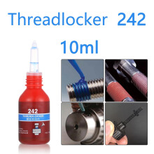 10ml Threadlocker 242 Medium Strength Threadlocker Blauwe Locktite Anaerobe Threadlocker Lijm Kit Lijm Kit Lijm Sealer Hardware