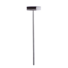 Mini Hammer Hammer 160-170mm tragbare silberne Ersatzteile DIY zur Reparatur von Uhren Metallgummi Reparaturwerkzeug