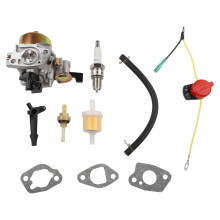 Vergaservergaser – Kraftstofffilter für Honda GX140 – Gx160 – GX168 GX180 Gx200 – 5,5–6,5 PS – Generatormotor Motor Gartenwerkzeugteile