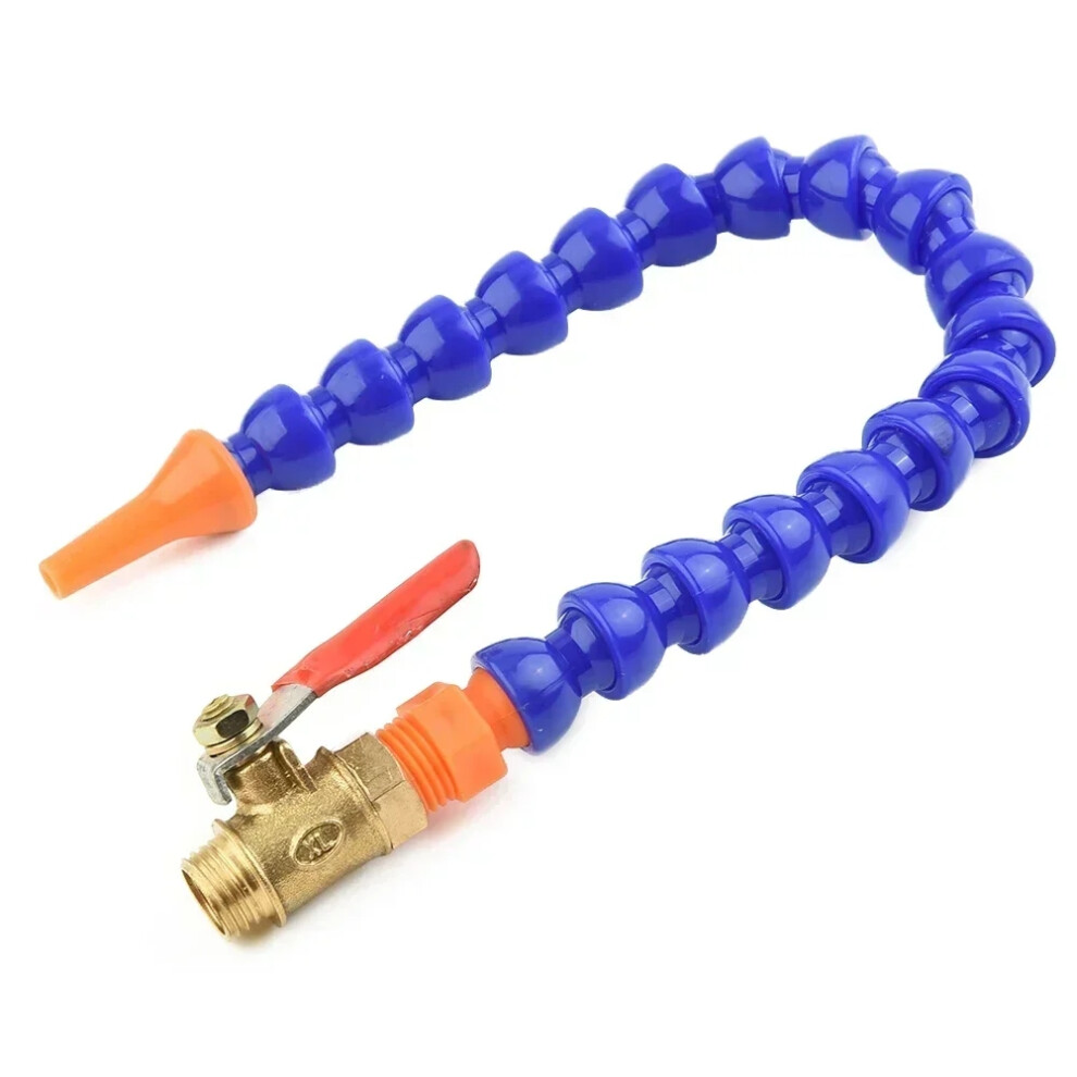 300Mm Plastic Flexible Water Oil Coolant Pipe Hose For Lathe Milling Cnc Router With Round Flat Nozzle For Cnc Milling Lathe 6935161469530