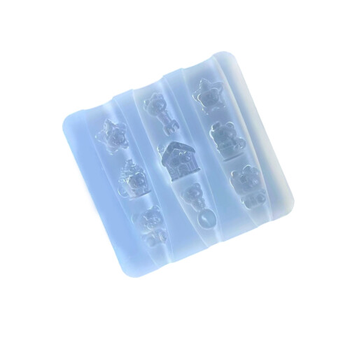 Modèle d'ongle en silicone résistant à la chaleur avec une
