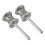 2 Pack Diamond Dog Nail Grinder Bits για περιστροφικό εργαλείο Ταιριάζει για Dremel και πολλά άλλα 3