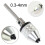 0.3-4mm Dia Drill Chuck Adapter Μετατροπέας κράματος αλουμινίου Τρυπάνι 4