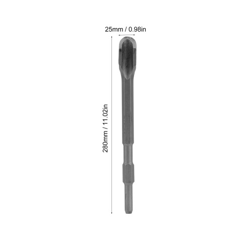 Durable Hex Shank Chisel for Tile Stone Concrete & Brick Removal 2