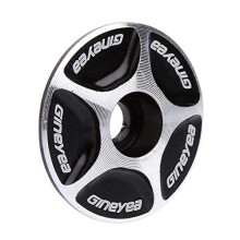 Bike Headset Aluminum Alloy Cap Cover, Threadless Road/MTB Headset Cap, Stem Accessory, Black