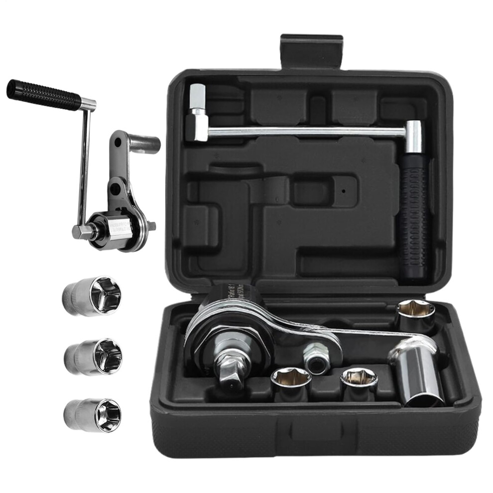 Torque Multiplier Wrench Set Torque Wrench Set, Tire Change Kit For Trucks With Nut Remover And Socket Sets 9347817982671