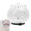 Breathable Cat Muzzle Transparent Adjustable Kitten Muzzle AntiBite Protective Head Cover For Chewing Small Animals 1