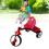 Kleinkind Dreirad Rot Farbe Faltbare 3 Position 8