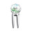 Qinxiang Gardenia July Design Pattern Golf Divot Tool Golf Ball Marker  Tool 1