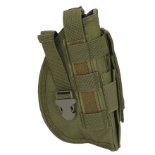 Nylon Outdoor Waist Holster Pouch 20x12.5cm Olive Green