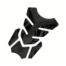 Motorcycle Tank Pad Protector Universal Rubber Sticker Scratch Protection Decorative Black