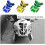 Motorcycle Tank Pad Protector Universal Rubber Sticker Scratch Protection Decorative Black 3