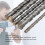 Electric Hammer Masonry Drill Bits 5 Pack 6mm–14mm 210mm Long Cross Bits 7