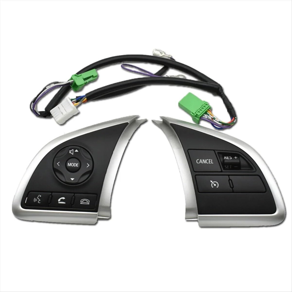 Compatible With Mitsubishi Mirage 2012Â2016 Outlander 2013Â2019 8616A037 Steering Wheel Button Switch 9382693670885