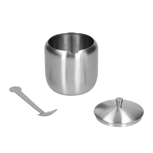 Zuckerbehälter, 370 ml, 304 Edelstahl, poliert, 1