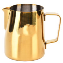 380 ml Kaffeekrug, hellgoldene Tasse aus Edelstahl