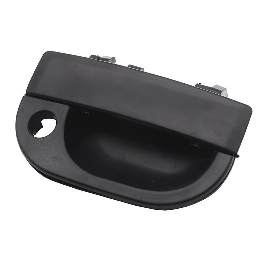 Sliding Door Exterior Middle Door Handle With Keyhole For Hyundai Starex H1 19972005 Old Model Jac Refine Black 9347817983968
