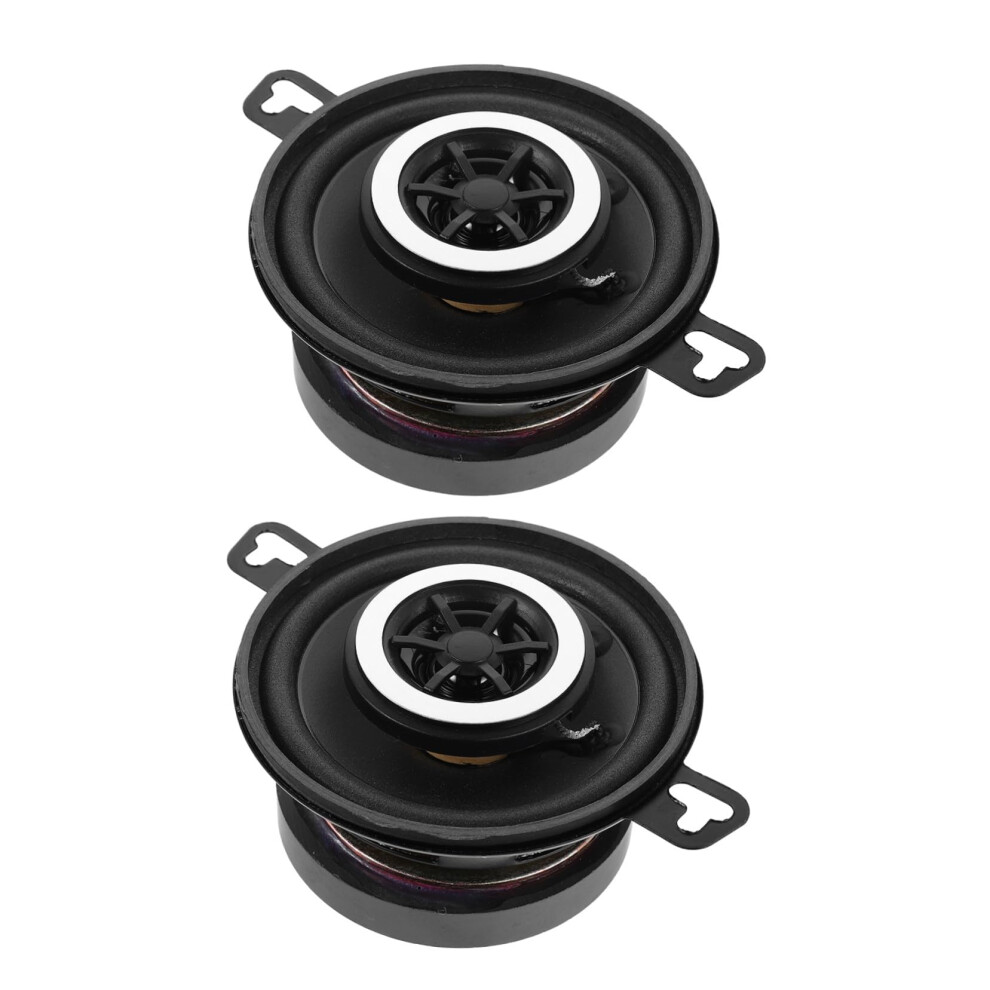 2Pcs Hifi Coaxial Car Speakers With Efficiency Tweeters For Crystalclear Stereo Sound 9347817181234