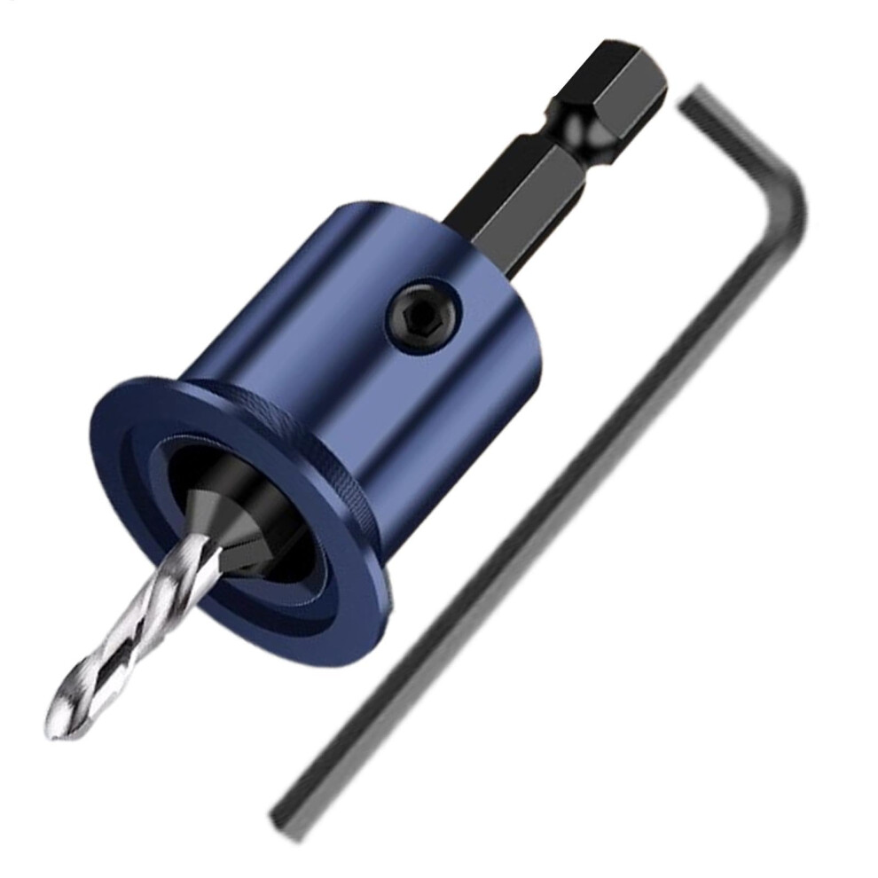 Countersink Drill Bits 4.0X10mm Counter Sink Bit For Woodworking Carpentry Combination Set For Furniture Crafting 9189345340185