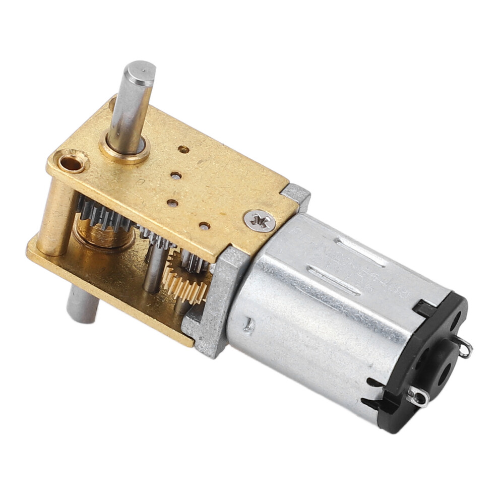 Compact Dc6v 100Rpm Gear Motor With Dual Shaft And High Torque 7641373402126