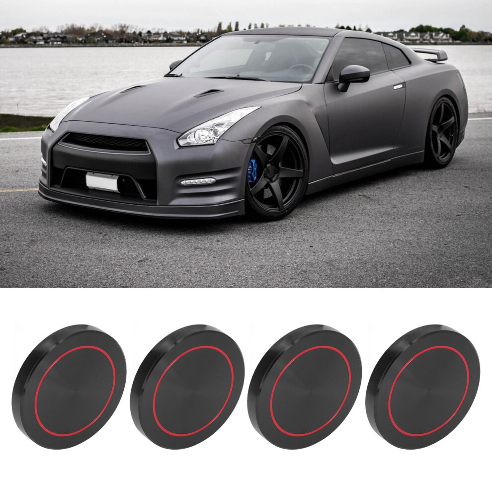 4Pcs Aluminum Alloy Wheel Rim Hub Caps For Gtr R35 2008-2016 3391373403640